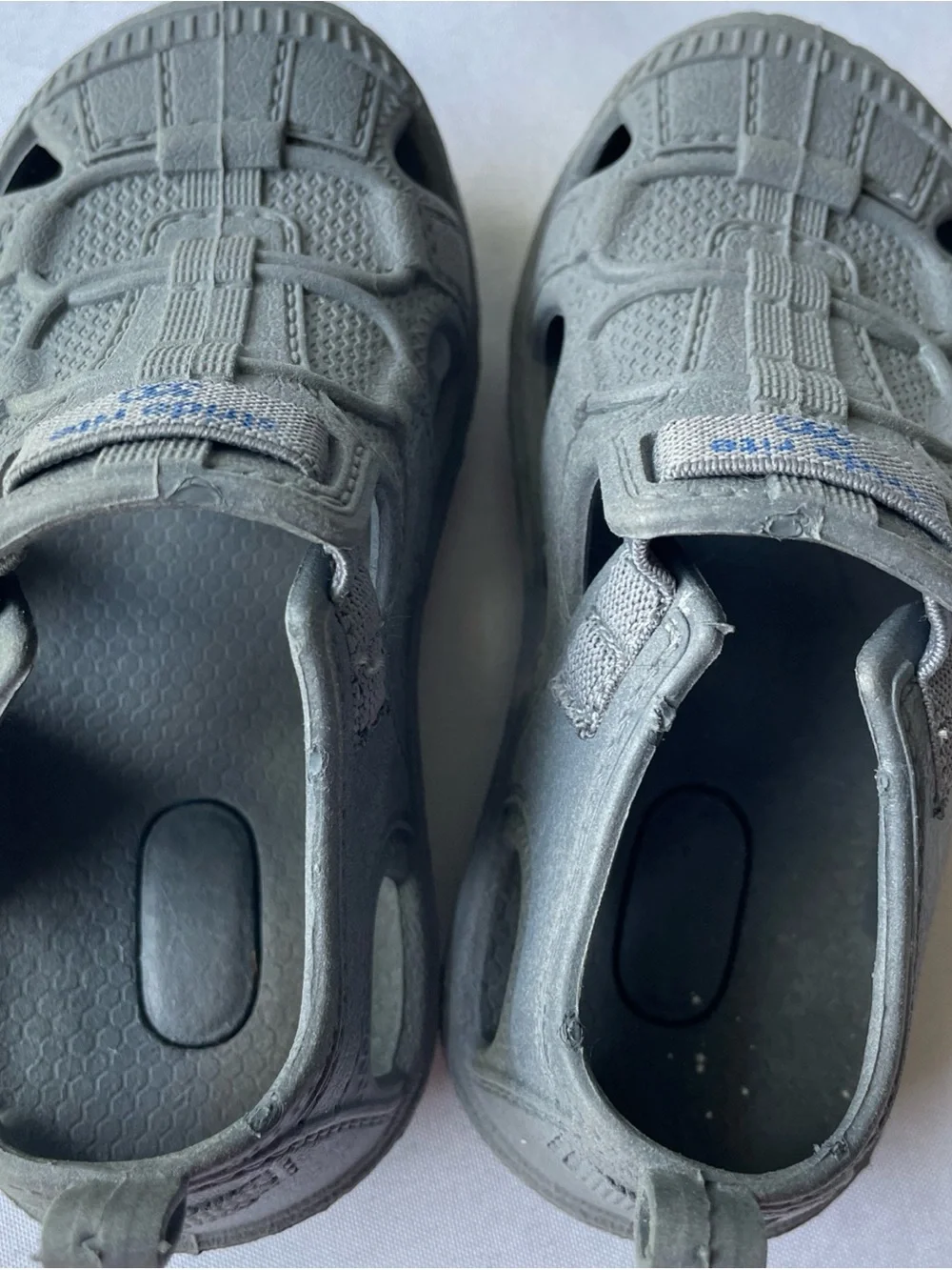 Kids Stride Rite 360 Gray Outdoor Sandal Sneakers - Comfortable Active Footwear